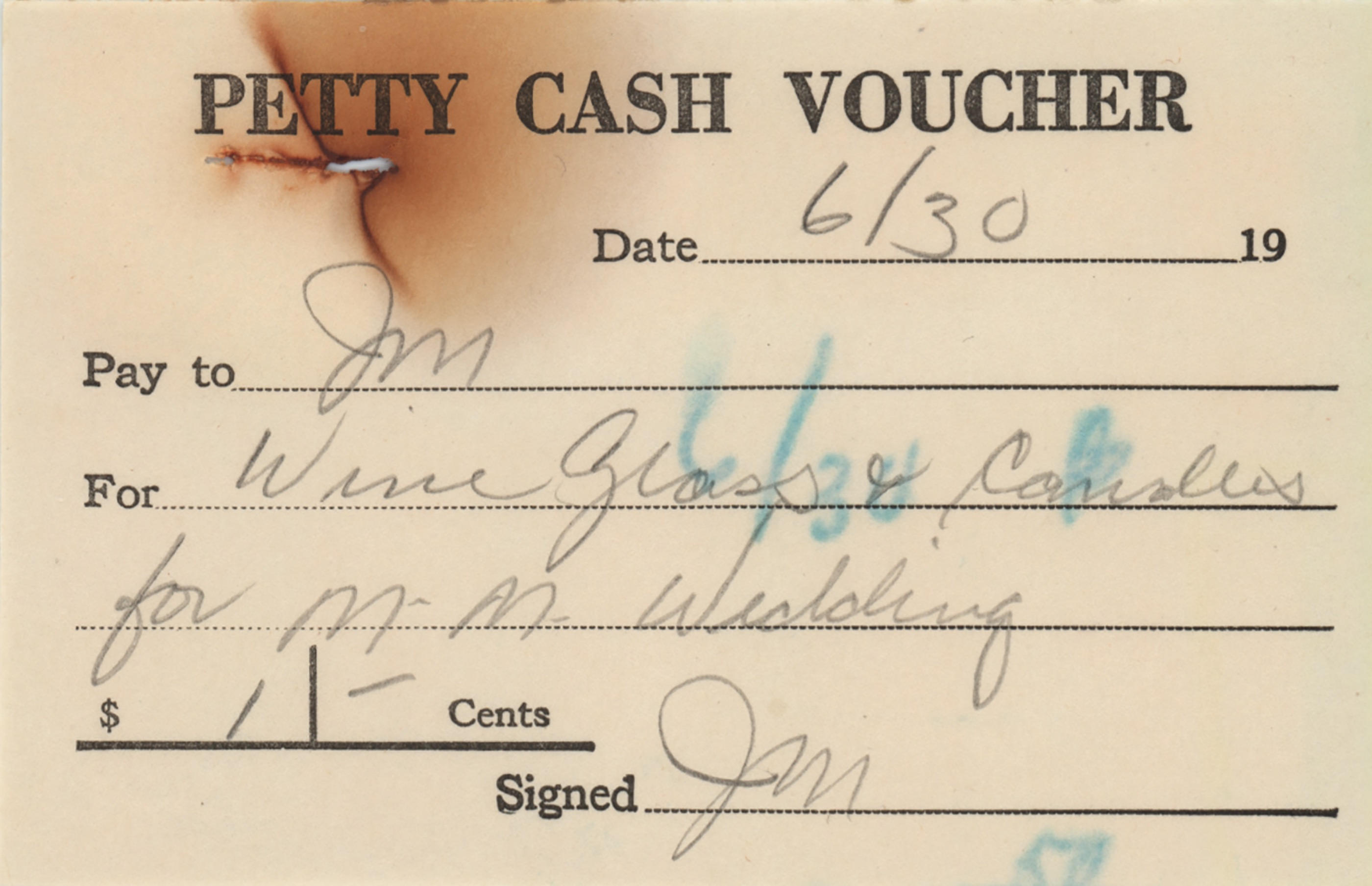 Lot #461 Marilyn Monroe and Arthur Miller Wedding Receipts - Image 9