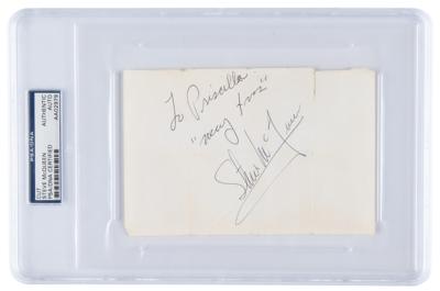 Lot #502 Steve McQueen 'Christmas' Signature - Image 1