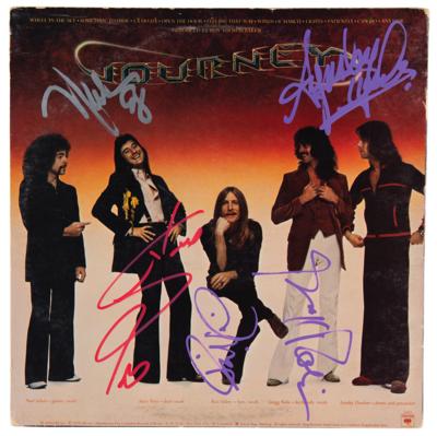Lot #426 Journey Signed Album -Infinity
