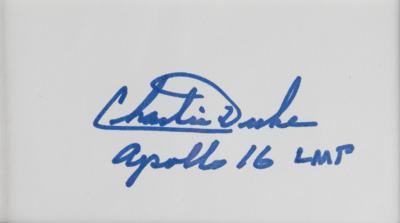 Lot #277 Moonwalkers (12) Signatures Oversized Display - Image 11