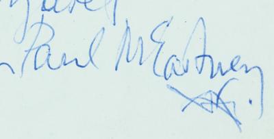 Lot #379 Beatles Signatures with Pete Best - Image 3