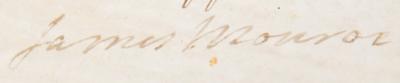 Lot #7 James Monroe Document Signed as President - Image 3