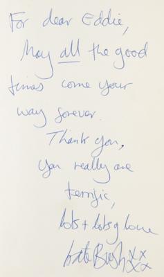 Lot #416 Kate Bush Signed Book - Wuthering Heights - Image 2