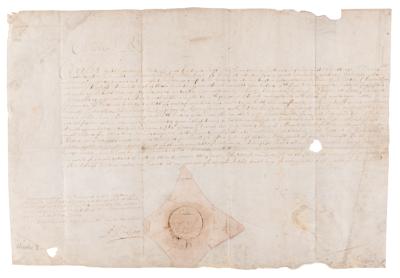 Lot #67 King Charles I Signed 1625 Document - approving officer livery for the arrival of the future queen - Image 2