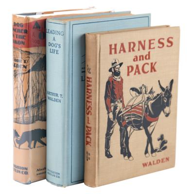 Lot #163 Arthur Treadwell Walden (3) Signed Books and Signed Postcard - Image 1