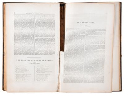 Lot #363 Edgar Allan Poe: 'The Conqueror Worm' First Appearance in Graham's Magazine (1843) - Image 4