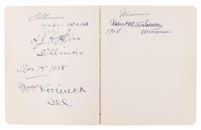Lot #23 Theodore Roosevelt, William H. Taft, and Congress Signed Autograph Album - Image 4
