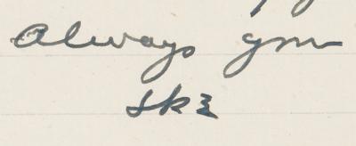 Lot #244 Dwight D. Eisenhower WWII-Dated Autograph Letter Signed to His Wife, Mamie: 