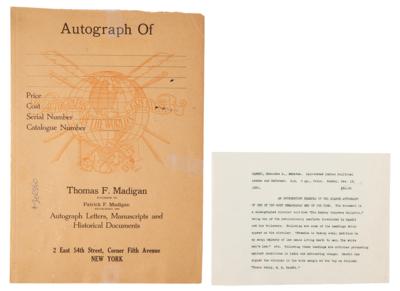 Lot #82 Mohandas Gandhi Signed 'Bombay Congress Bulletin' Circular (1930) - Image 5