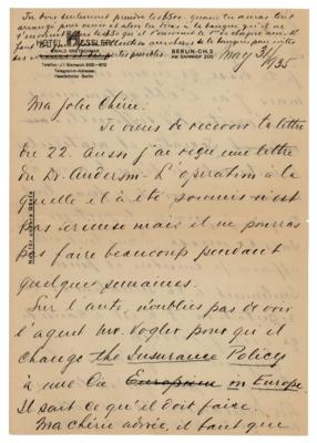 Lot #532 Jose Raul Capablanca Autograph Letter Signed - Image 1