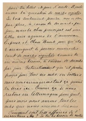 Lot #532 Jose Raul Capablanca Autograph Letter Signed - Image 2