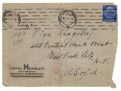 Lot #532 Jose Raul Capablanca Autograph Letter Signed - Image 5