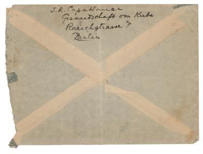 Lot #532 Jose Raul Capablanca Autograph Letter Signed - Image 6