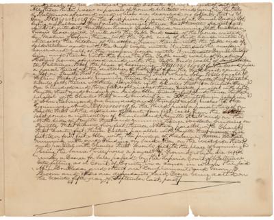 Lot #207 Abner Doubleday Document Signed - Image 3