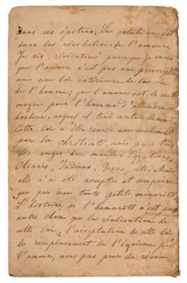 Lot #349 Leo Tolstoy Letter Signed on Politics and Religion - 