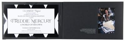 Lot #394 Queen: Freddie Mercury Signed 'Andy Warhol' Greeting Card - Image 3