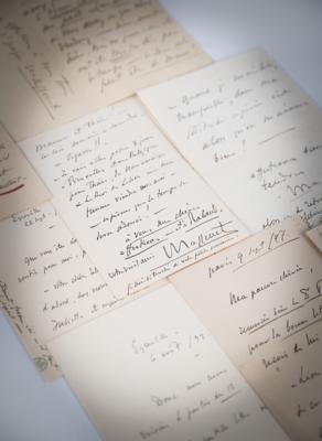 Lot #370 Jules Massenet Archive of (19) Autograph Letters - Image 1