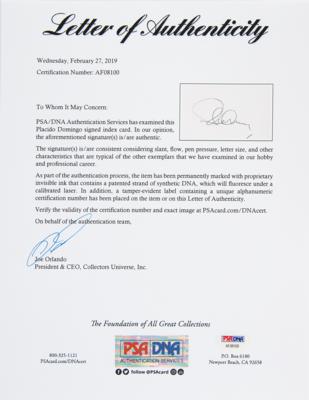 Lot #403 Three Tenors (3) Signed Items - Image 2