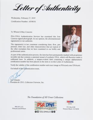 Lot #403 Three Tenors (3) Signed Items - Image 4