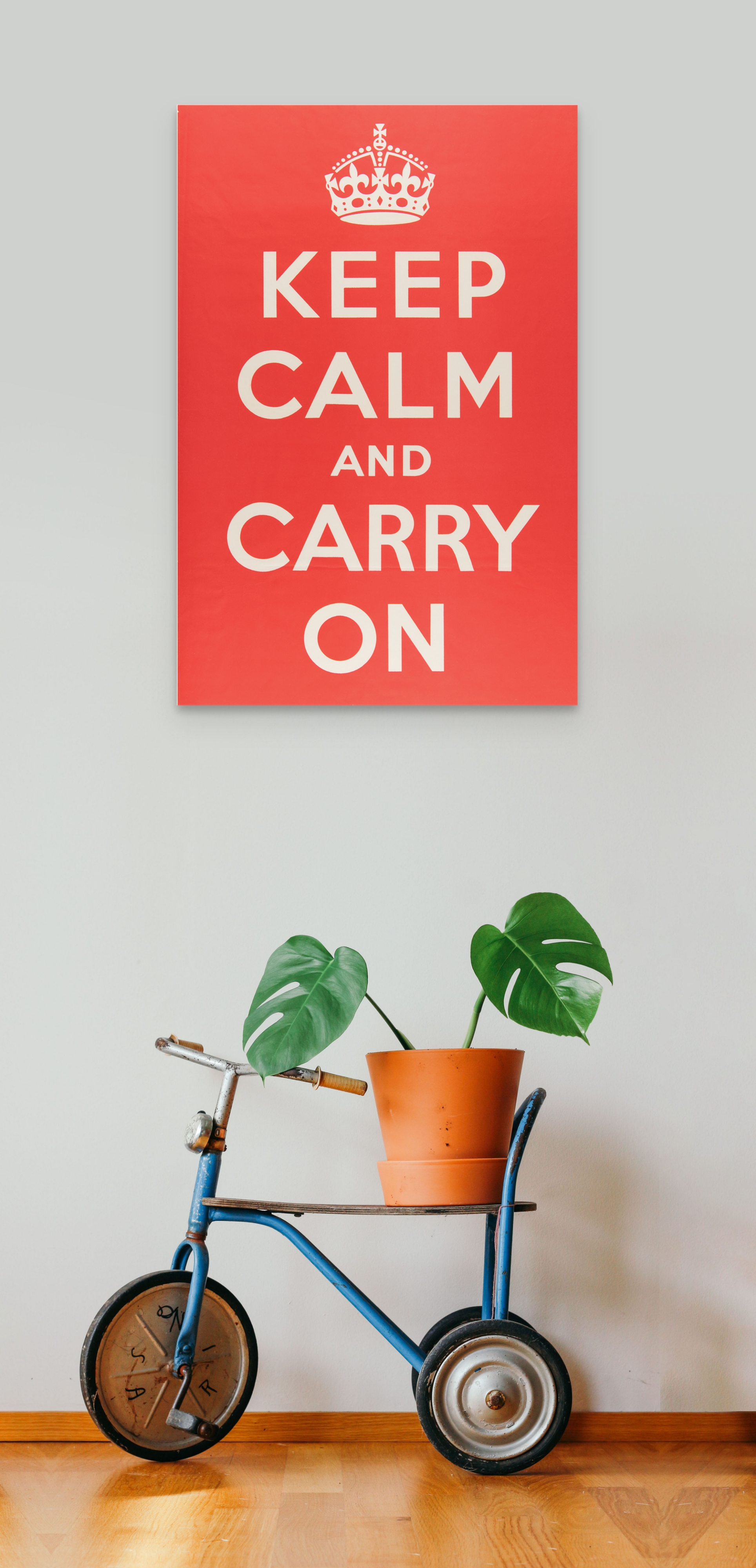 Lot #229 WWII: Keep Calm and Carry On Original Poster (c. 1939): Iconic original 1939 