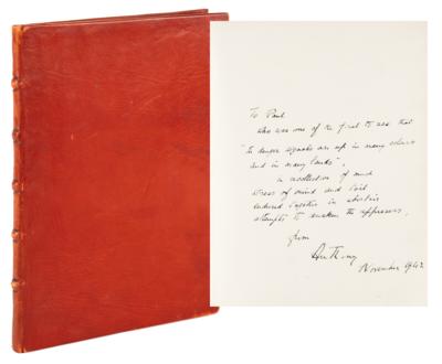 Lot #243 Anthony Eden Signed Book - 1938 Speech on War and Peace, Ultra-Rare Limited Edition of 12 - Image 1