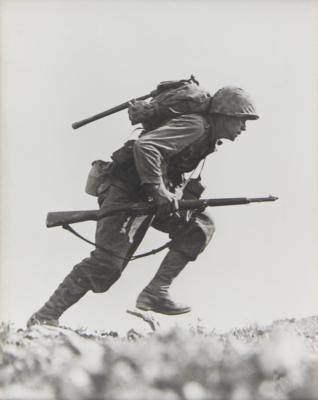 Lot #251 Paul E. Ison Okinawa 'Death Valley' Signed Photograph - Image 1
