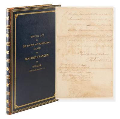Lot #57 Benjamin Franklin Document Signed (1764) - Approving Funds for the Commissioners for Indian Affairs - Image 2