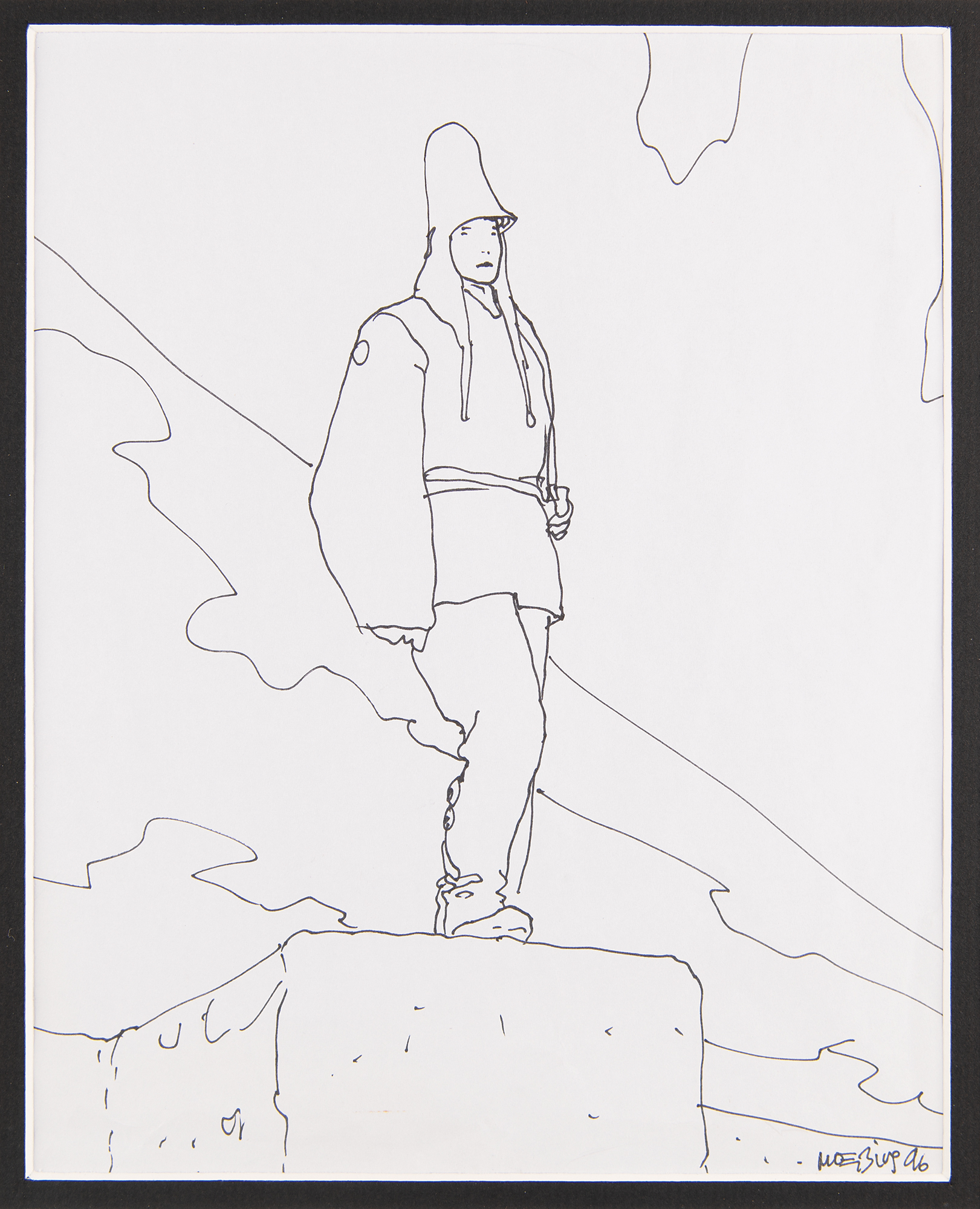 Jean Giraud (Moebius) Signed Drawing | RR Auction