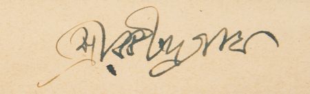 Lot #6149 Rabindranath Tagore Signed Photograph - Image 2