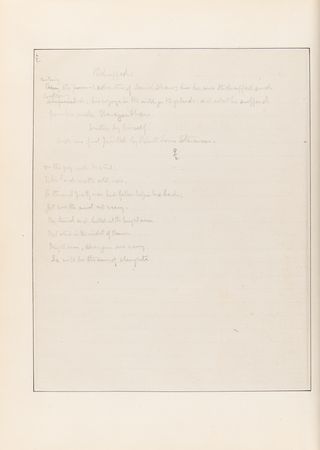 Lot #6147 Robert Louis Stevenson Autograph Manuscript Signed for the Publication of Kidnapped, with Original Drawings - Image 3