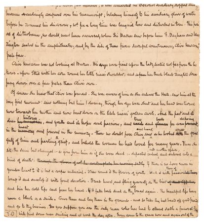 Lot #6150 William Makepeace Thackeray Handwritten Manuscript for 'The Newcombes' - Image 2