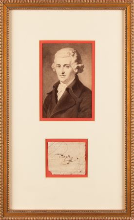 Lot #6225 Franz Joseph Haydn Signature - Image 1