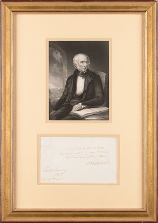 Lot #6210 William Wordsworth Autograph Quotation Signed from 'The Fountain' - Image 1