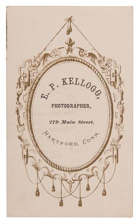 Lot #6079 Samuel L. Clemens Signed Carte-de-Visite Photograph - Image 2
