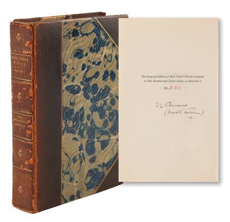 Lot #6078 Samuel L. Clemens Signed Ltd. Ed. Book - The Innocents Abroad - Image 1
