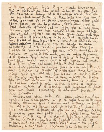 Lot #6137 Jean-Paul Sartre Autograph Letter Signed - Image 10