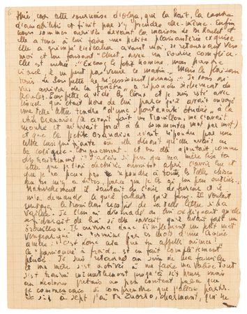 Lot #6137 Jean-Paul Sartre Autograph Letter Signed - Image 3