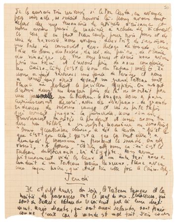Lot #6137 Jean-Paul Sartre Autograph Letter Signed - Image 7