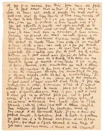 Lot #6137 Jean-Paul Sartre Autograph Letter Signed - Image 9