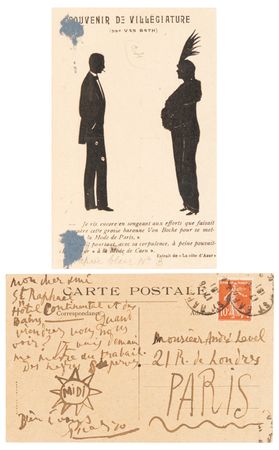 Lot #6025 Pablo Picasso Autograph Letter Signed