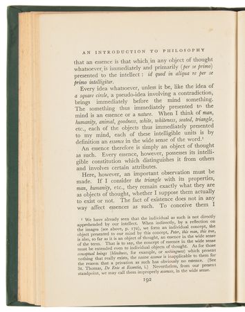 Lot #6153 J. R. R. Tolkien's Personal 'Introduction to Philosophy' Book and Handwritten Notes for Royal Navy and Air Force Cadet Courses - Image 6
