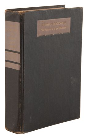 Lot #6028 Norman Rockwell Signed Book with Sketch - My Adventures as an Illustrator - Image 3
