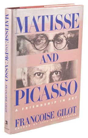 Lot #6056 Francoise Gilot Signed Book - Matisse and Picasso: A Friendship in Art - Image 3