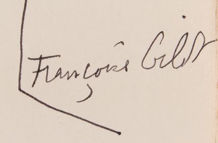Lot #6011 Francoise Gilot Signed Book with Sketch - Life with Picasso - Image 2