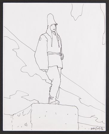 Jean Giraud (Moebius) Signed Drawing | RR Auction