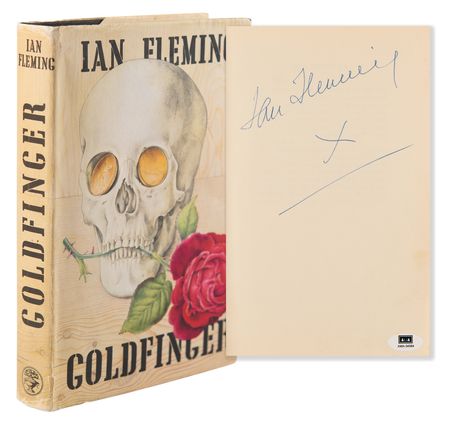Lot #6095 Ian Fleming Signed Book - Goldfinger (First Edition) - Image 1