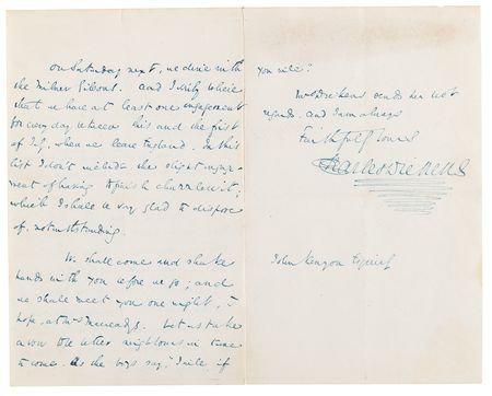 Lot #6087 Charles Dickens Autograph Letter Signed on His Novel 'Martin Chuzzlewit' - Image 2