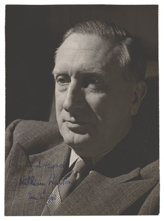 Lot #6244 William Walton Signed Photograph - Image 1