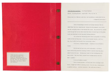 Lot #6101 Frank Herbert's Original Typed Manuscript for 'The Heaven Makers' - Image 1