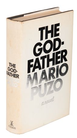 Lot #6131 Mario Puzo Signed Book - The Godfather - With Quote: 